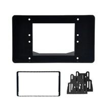 Moldura Adaptadora 7" Chinês Para 8"/9" Pioneer Moldelos 9380 e 8280 - Preta Fosca - 5935