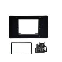 Moldura Adaptadora 7 Po P/8/9 Pol Pioneer Preta Fosca Fiamon Moldura Adaptadora 7 Po P/8/9 Pol Pioneer Preta Fosca Fiamon