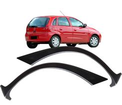 Moldura Alargador Paralama Traseiro Corsa Hatch 2003 até 2012 Par 2 peças