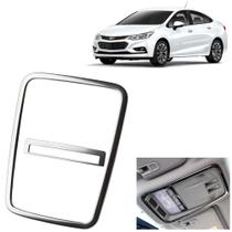 Moldura Aplique Acessorio cromado Painel Luz teto Chevrolet Cruze LTZ Turbo 20172022 Moldura Aplique Acessorio cromado Painel Luz teto Chevrolet Cruze LTZ Turbo 20172022