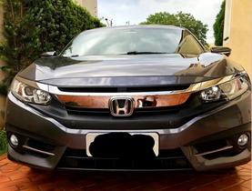 Moldura Aplique Farol Neblina Honda Civic G10 Lx Ex Exl Touring 2017 a 2019