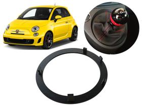 Moldura Aro Coifa Manopla de Reposição Compatível com Câmbio Fiat 500 Cinquecento - ARTBOX3D