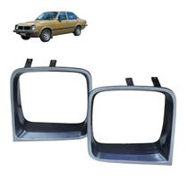 Moldura aro do farol direito/ esquerdo chevette 81/82(preto)