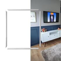 Moldura Boiserie Eva Autocolante 60X70Cm 2,3Cm Branco Moldura Boiserie Eva Autocolante 60X70Cm 2,3Cm Branco