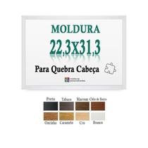 Moldura Branca 22,3X31,3 Para Quebra Cabeça 500 Pcs Com Petg