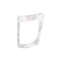 Moldura branca para lanterna pl0448 - com adesivo em abs/ esquerdo - pl04480814 Moldura branca para lanterna pl0448 - com adesivo em abs/ esquerdo - pl04480814