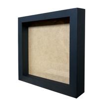 Moldura Caixa Alta 22x22cm Com Vidro