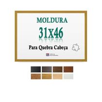 Moldura Caramelo 31X46 Para Quebra Cabeça 1000 Peças + Petg