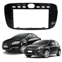 Moldura Central Painel 2 Din Fiat Punto e Linea Multimídia Dvd Moldura Central Painel 2 Din Fiat Punto e Linea Multimídia Dvd