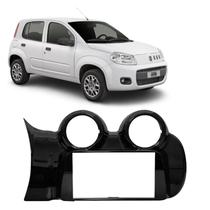 Moldura Central Painel Dvd 2 Din Fiat Uno Vivace Multimídia