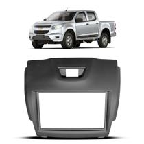 Moldura Central Painel Gm S10 Trailblazer Dvd 2 Din Multimidia Mp5