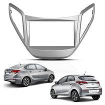 Moldura Central Painel Hyundai Hb20 Hb20s Dvd 2 Din Miltimídia
