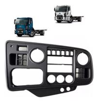 Moldura Central Painel Instrumentos Ford Cargo Panda Grafite Moldura Central Painel Instrumentos Ford Cargo Panda Grafite