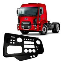 Moldura Central Painel Instrumentos Ford Cargo Panda Preta Moldura Central Painel Instrumentos Ford Cargo Panda Preta