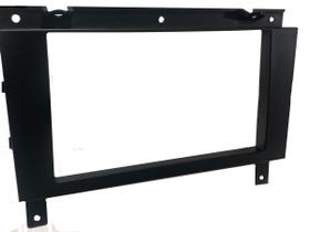 Moldura Central Painel Multimídia Mp5 Som Automotivo 2 Din Preto Carro Embutir Radio Moderno Tela - NTV AUTOMOTIVO CENTRAL DVD ACABAMENTO