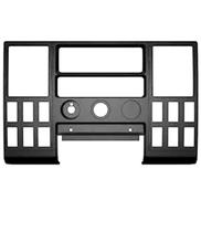 Moldura Central Rádio Ford Cargo - Exceto Moderno - Preto
