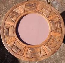 Moldura circular para espelho Moldura circular para espelho