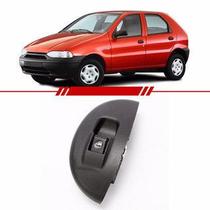 Moldura Com Interruptor Simples Vidro Elétrico Dianteiro Palio Young 2001 A 2002 Led Ambar Ld