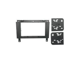 Moldura Contra Frente Gol Parati Saveiro G3 2 Din Preta Permak