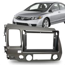 moldura contra frente honda civic 9 polegadas com redutor para 7 polegadas 2 din para multimidia de carro automotivo 2007 2008 2009 2010 2011 2012