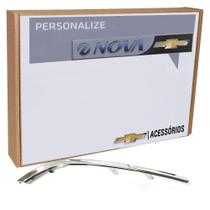 Moldura Cromada Do Farol De Milha Neblina Lado Esquerdo Friso Filete Aplique Cromado Onix prisma