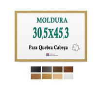 Moldura Cru 30,5X45,3 Para Quebra Cabeça 500 Peças + Petg