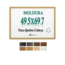 Moldura Cru 49,5X69,7 Quebra Cabeça Game Ofice 1000 Pcs Petg