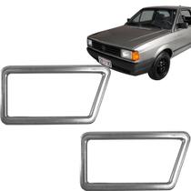 Moldura Da MaÇAneta Interna Gol Voyage 80 A 86 Ld Cinza