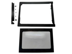 Moldura Da Porta E Vidro Interno P/ Forno Dako Supreme Preto Moldura Da Porta E Vidro Interno P/ Forno Dako Supreme Preto