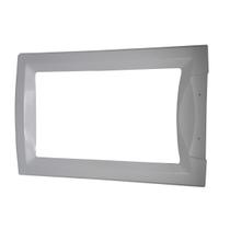 Moldura da Porta Frente Plástica Forno Elétrico Fischer Hot Grill Antigo 10537 Branco Original