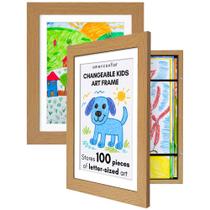 Moldura de arte infantil Americanflat My Mini Masterpiece (conjunto de 2)