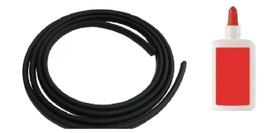 Moldura De Borracha Mais Cola Para Base De 6 Banquetas