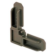 Moldura de canto de plástico Slide-Co PL14259 Bronze 1,9x1,1 cm