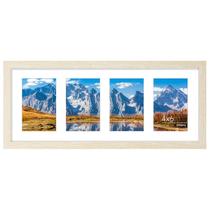 Moldura de colagem Vittanly 8x20 para 4 fotos 4x6 Moldura de colagem Vittanly 8x20 para 4 fotos 4x6