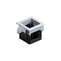 Moldura De Embutir Nordecor 6672 Para 1 Módulo Tap Branco Moldura De Embutir Nordecor 6672 Para 1 Módulo Tap Branco
