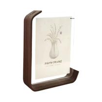 Moldura De Foto A4 Em Acrílico E Madeira 10X15cm 15X20cm Moldura De Calendário Dupla Face Para