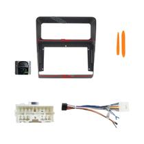 Moldura De Instalação Para Rádio Automotivo 2 Din Android De 9 Polegadas Para MITSUBISHI PAJERO