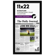 Moldura de jornal American Flat Signature Collection 11x22cm
