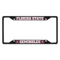Moldura de matrícula FANMATS Florida State Seminoles Metal Moldura de matrícula FANMATS Florida State Seminoles Metal