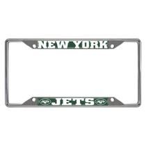Moldura de matrícula FANMATS New York Jets Chrome Metal Moldura de matrícula FANMATS New York Jets Chrome Metal