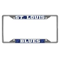 Moldura de matrícula FANMATS St. Louis Blues Chrome Metal Moldura de matrícula FANMATS St. Louis Blues Chrome Metal