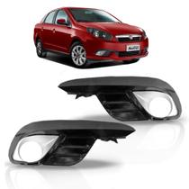 Moldura de Milha Fiat Grand Siena 2013 Á 2017 Moldura de Milha Fiat Grand Siena 2013 Á 2017