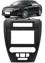 Moldura De Painel 2 Din 10" Polegadas Fusion 2009 2010 2011 2012 - Preto