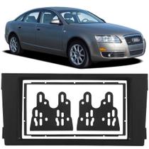 Moldura de Painel 2 Din 7" Polegadas Audi A6 2002 2003 2004 2005 2006