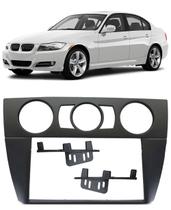 Moldura de Painel 2 Din 7" Polegadas BMW Serie 3 E90 e E91 2005 à 2011 - Ar Analógico