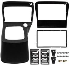 Moldura de Painel 2 Din 7" Polegadas Celta G1 2000 à 2005 Black Piano