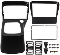 Moldura de Painel 2 Din 7" Polegadas Celta G1 2000 à 2005 Preto