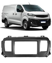 Moldura de Painel 2 Din 7" Polegadas Fiat Scudo 2022 em Diante
