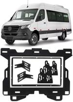Moldura de Painel 2 Din 7" Polegadas Mercedes Benz Sprinter 2020 Em Diante Moldura de Painel 2 Din 7" Polegadas Mercedes Benz Sprinter 2020 Em Diante