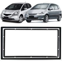 Moldura De Painel 2 Din 7" Polegadas New Fit DX LX e LXL 2004 à 2013 - Preto